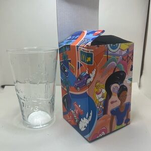 2024 McDonald's Barbie Hotwheels glass BNIB